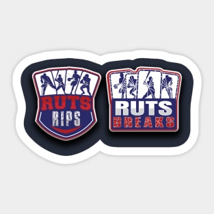 Ruts Stay Rippin Sticker